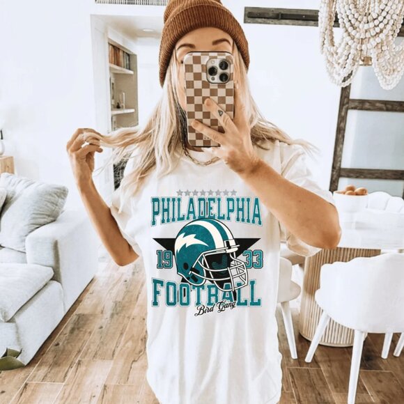 Eagles Shirt, Philadelphia Football Shirt, Philly Shirt Funday Sunday Tshirt - Picture 1 of 2